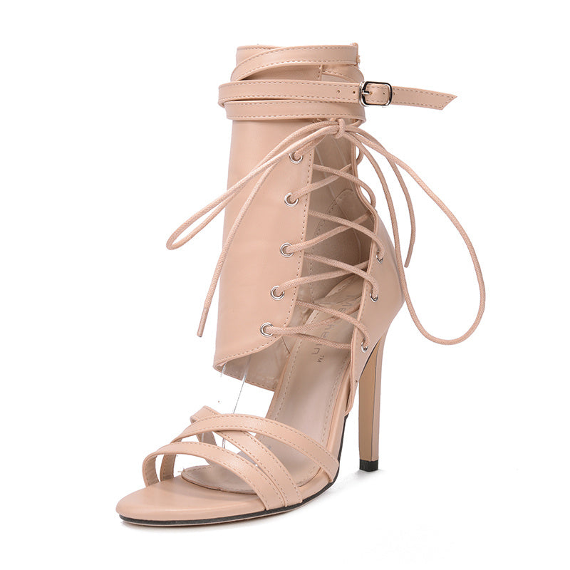 Strap Luxe Bandage Sandals