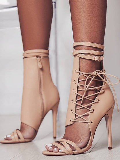 Strap Luxe Bandage Sandals