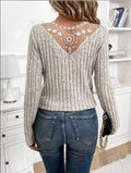 Lace Whisper Long Sleeve Top